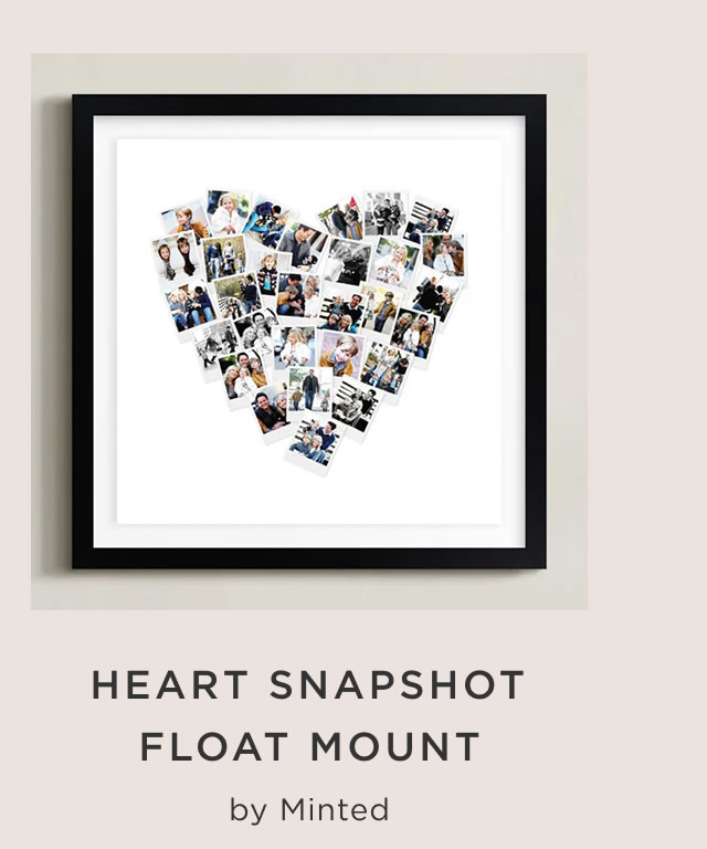 Heart Snapshot Float Mount