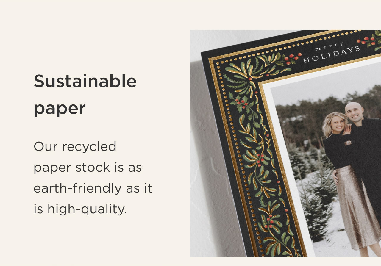 Sustainable Paper