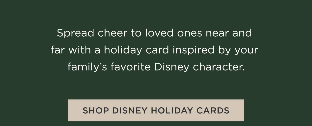 Shop Disney Holiday Cards