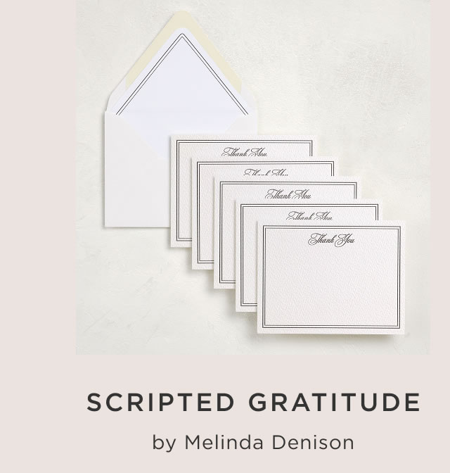 Scripted Gratitude
