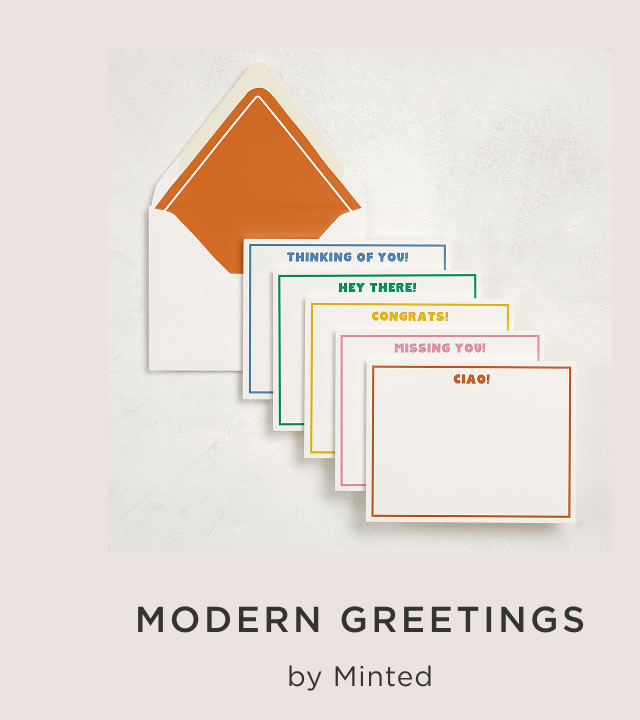 Modern Greetings