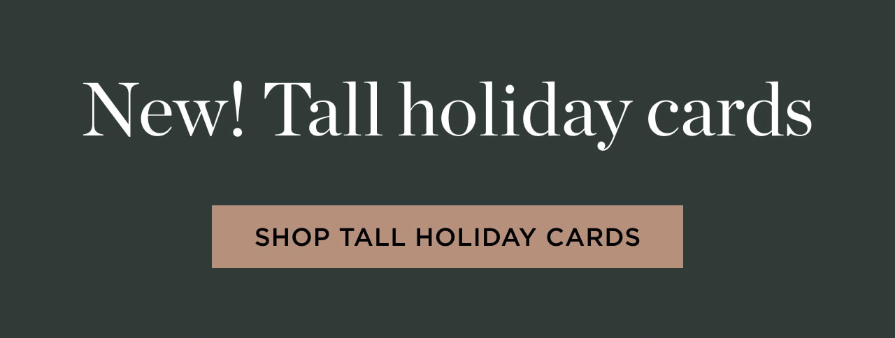 Shop Tall Holiday Cards