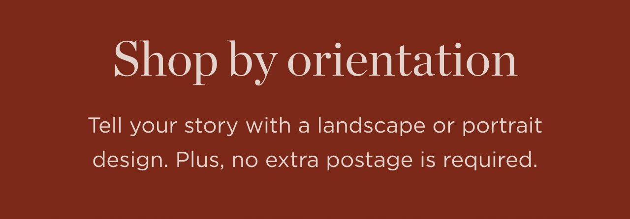Shop by Orientation