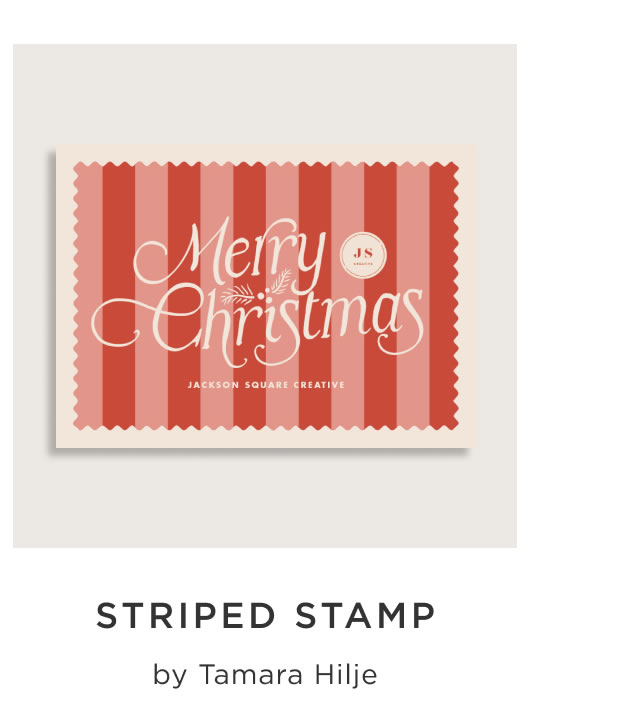 Striped Stamp