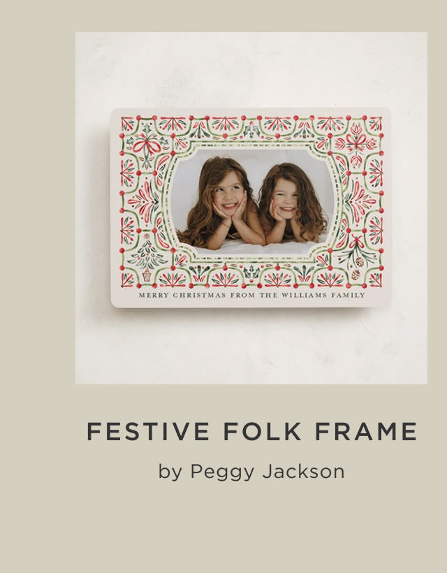 Festive Folk Frame