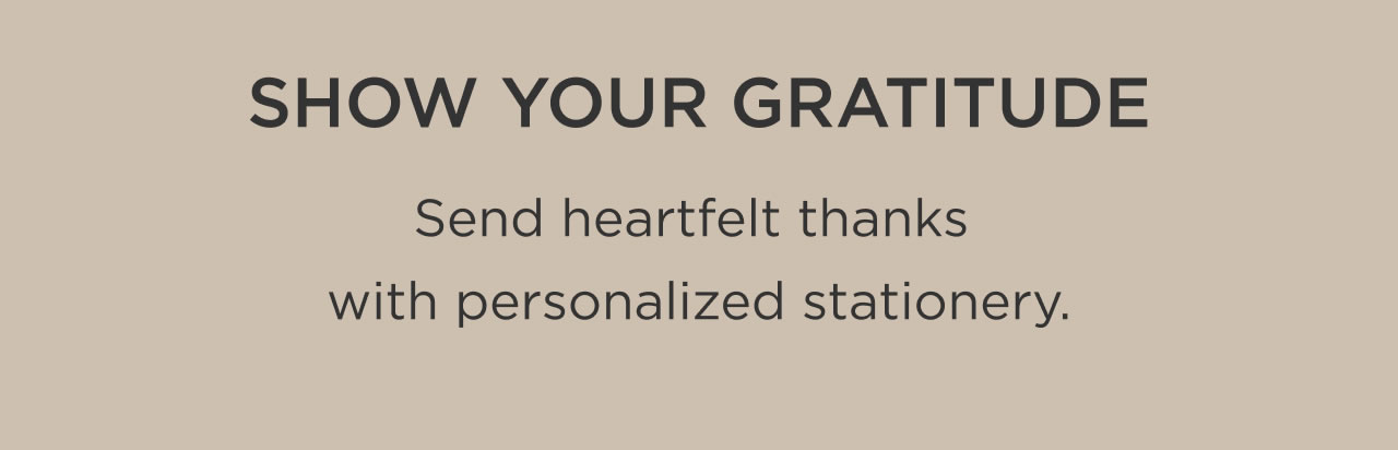 Show Your Gratitude