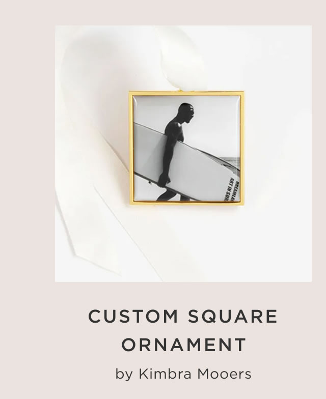 Custom Square Ornament