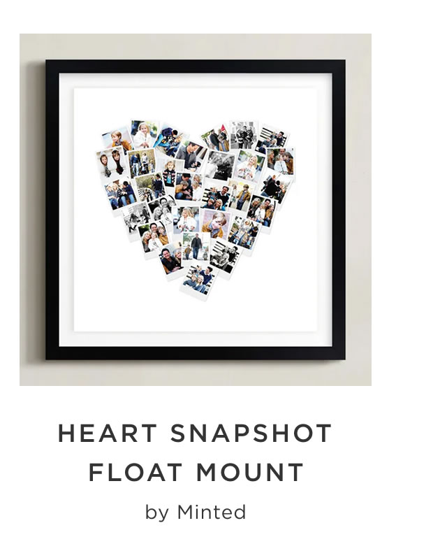 Heart Snapshot Float Mount