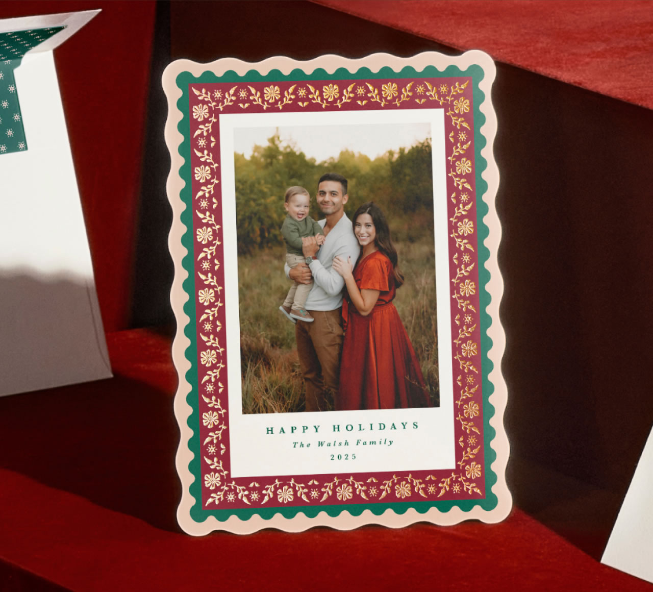 Scalloped Card