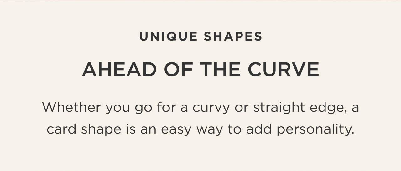 Ahead of the Curve