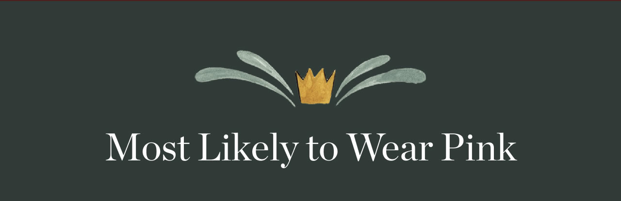 Most Likely to Wear Pink