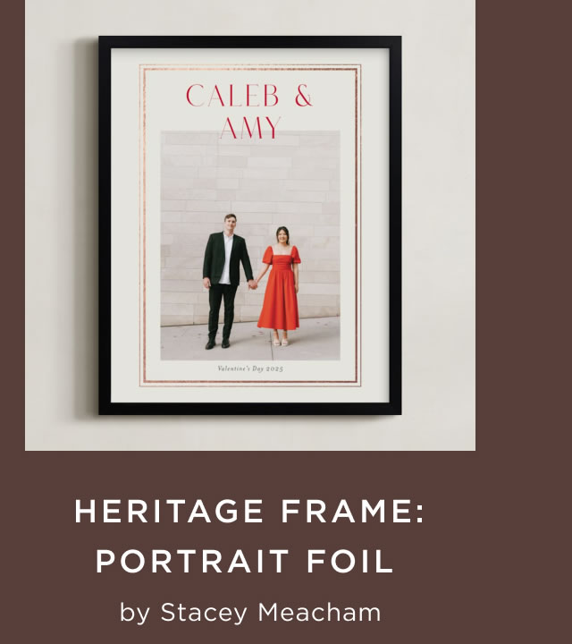 Heritage Frame: Portrait Foil