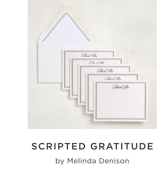 Scripted Gratitude