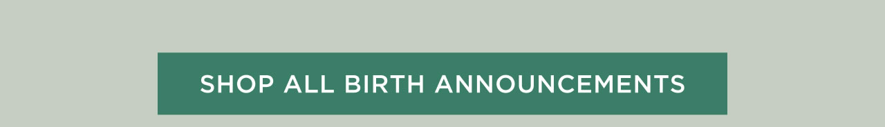 Shop All Birth Announcements