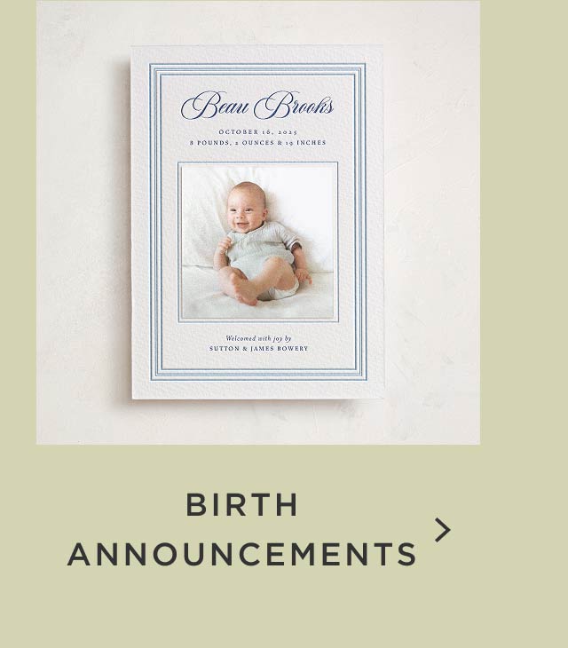 Birth Announcements