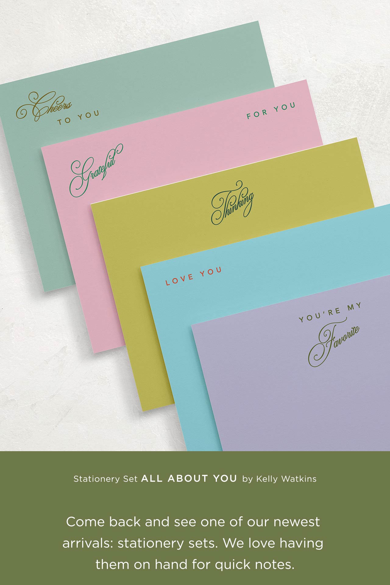 Stationery makes a great gift