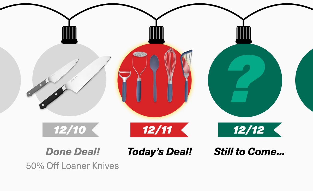 12 days of exclusive deals! Day 8. Reveal today's deal: 50% Off purchase of 5+ Prep Tools