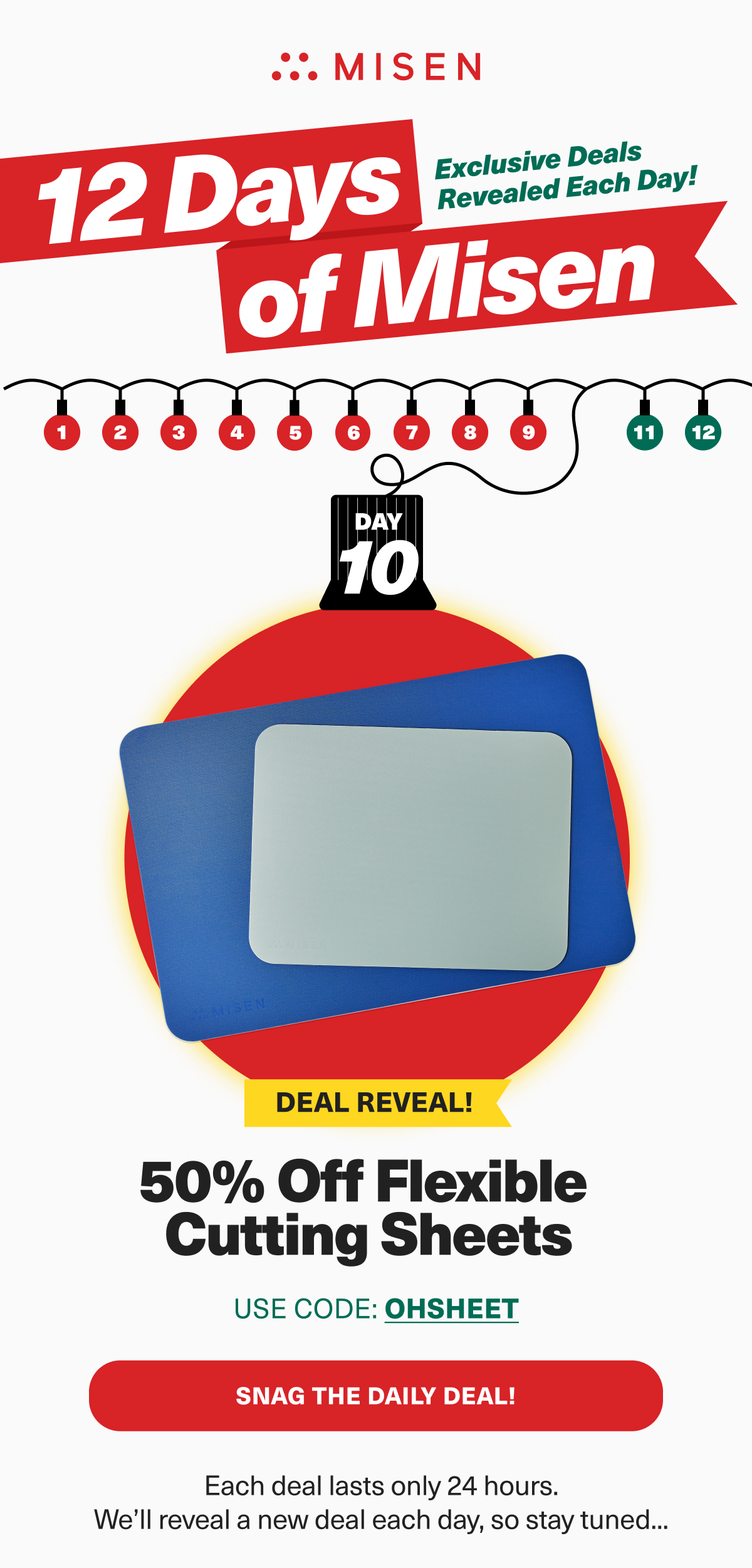 12 days of exclusive deals! Day 10. Reveal today's deal. Hint: A board that bends over backwards and forwards 