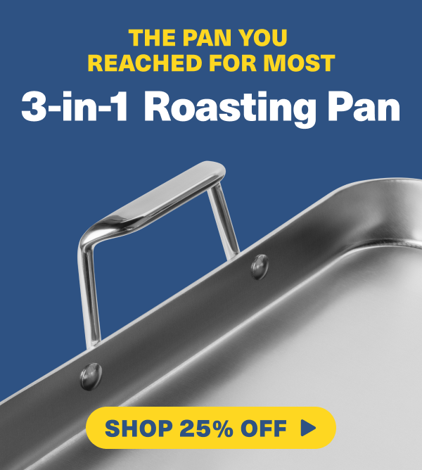 The Pan Your Reached for Most: 3-in-1 Roasting Pan