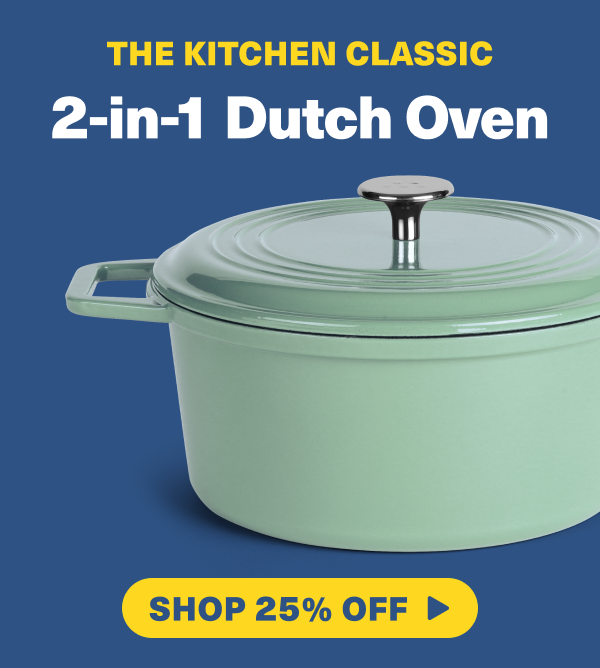 The Kitchen Classic: 2-in-1 Dutch Oven