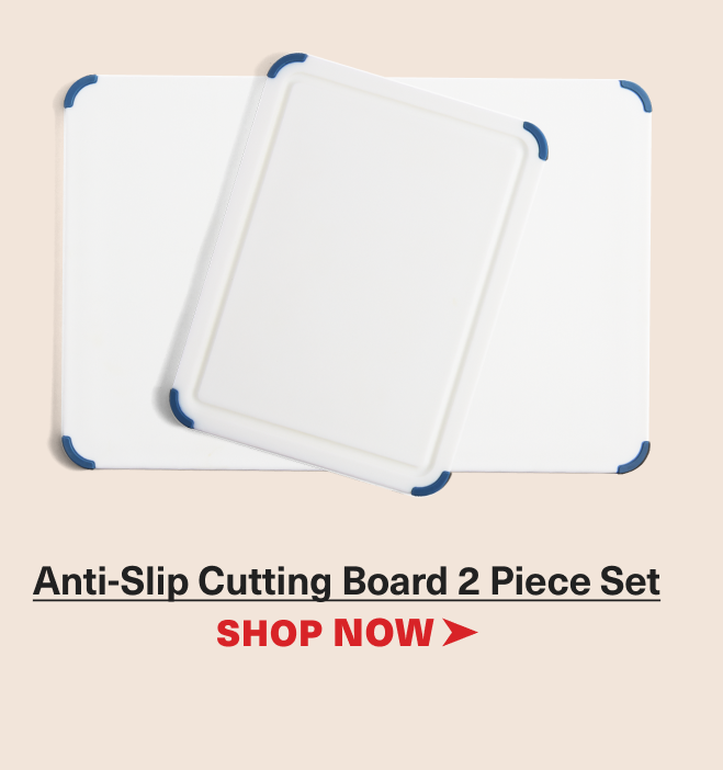 Anti-Slip Cutting Board 2 Piece SEt