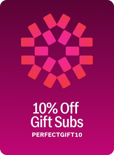 10% Off Gift Subs (code: PERFECTGIFT10)