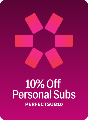 10% Off Personal Subs (code: PERFECTSUB10)
