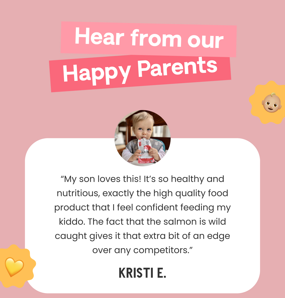 Hear from our happy parrents