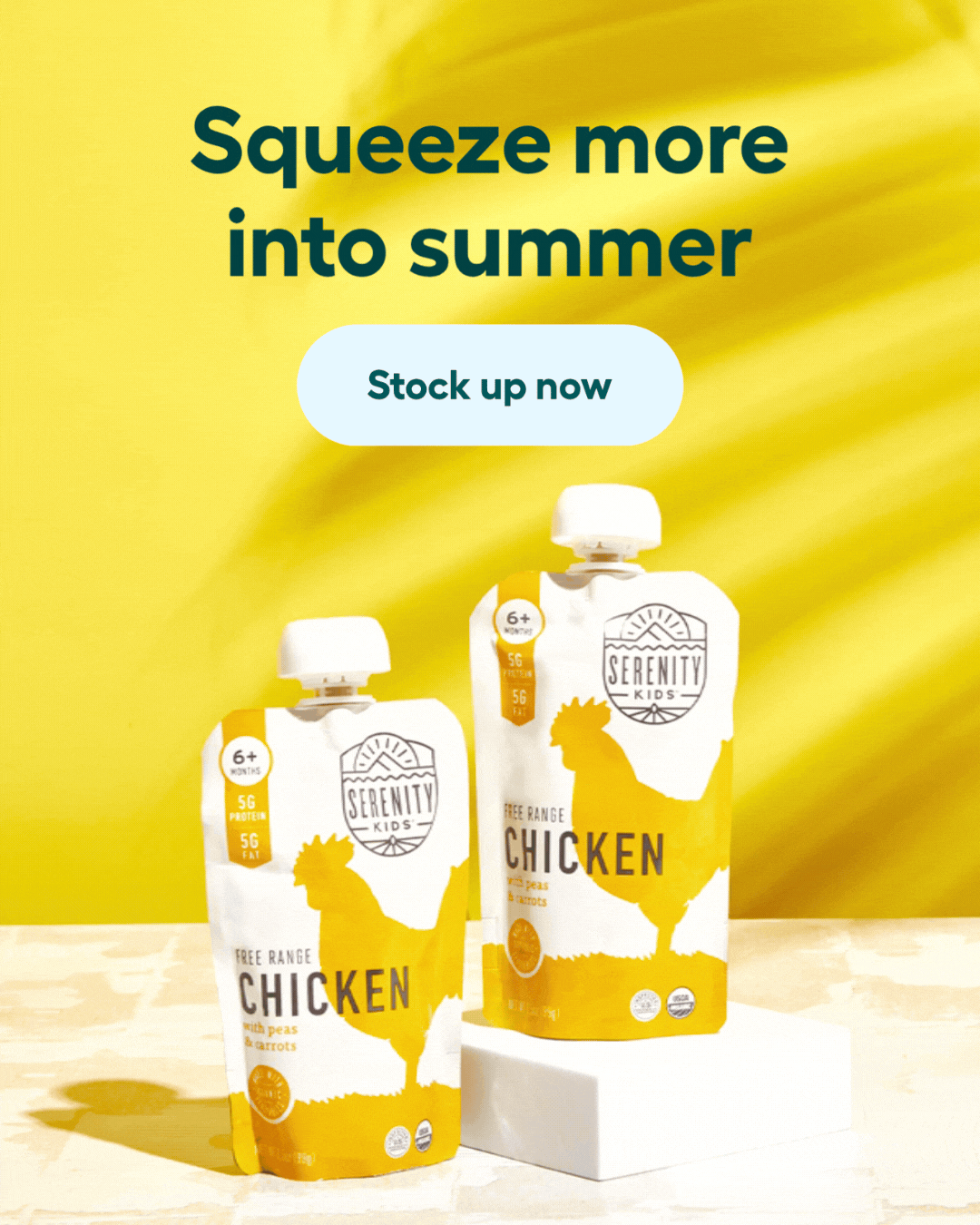Squeeze more into summer | Stock up now on pouches and puffs