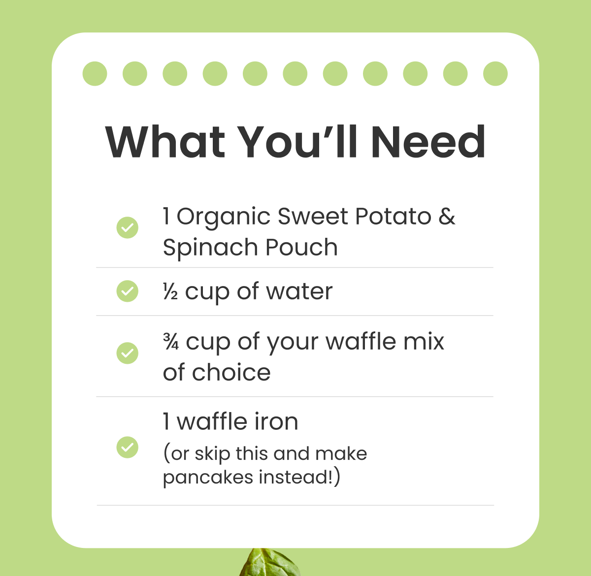 What you will need