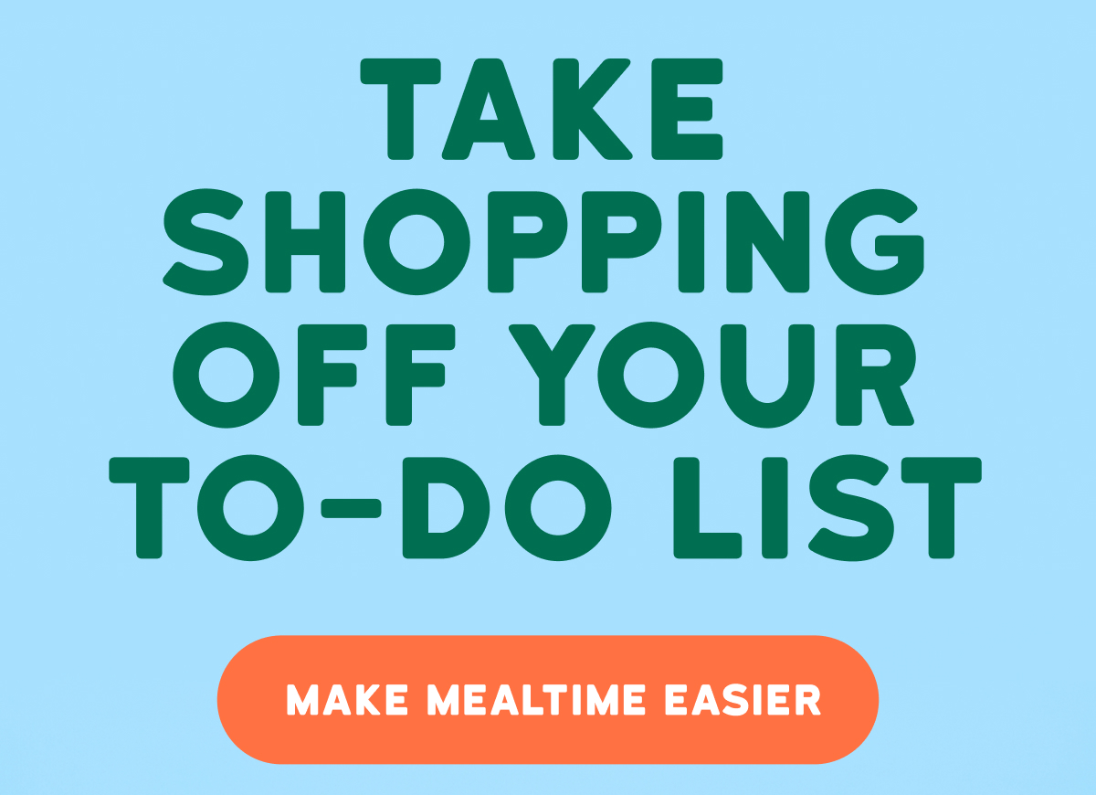 Take Shopping off your to-do list!