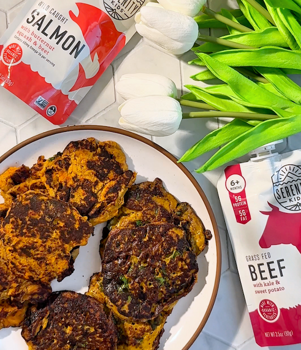 Toddler-Friendly&nbsp;  Surf & Turf Patties
