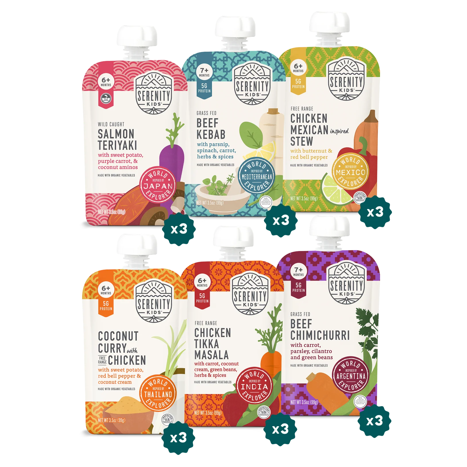 Image of World Explorers Variety Pack - 18 Count