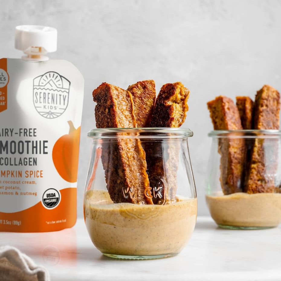 Pumpkin French Toast Sticks with Pumpkin Dip