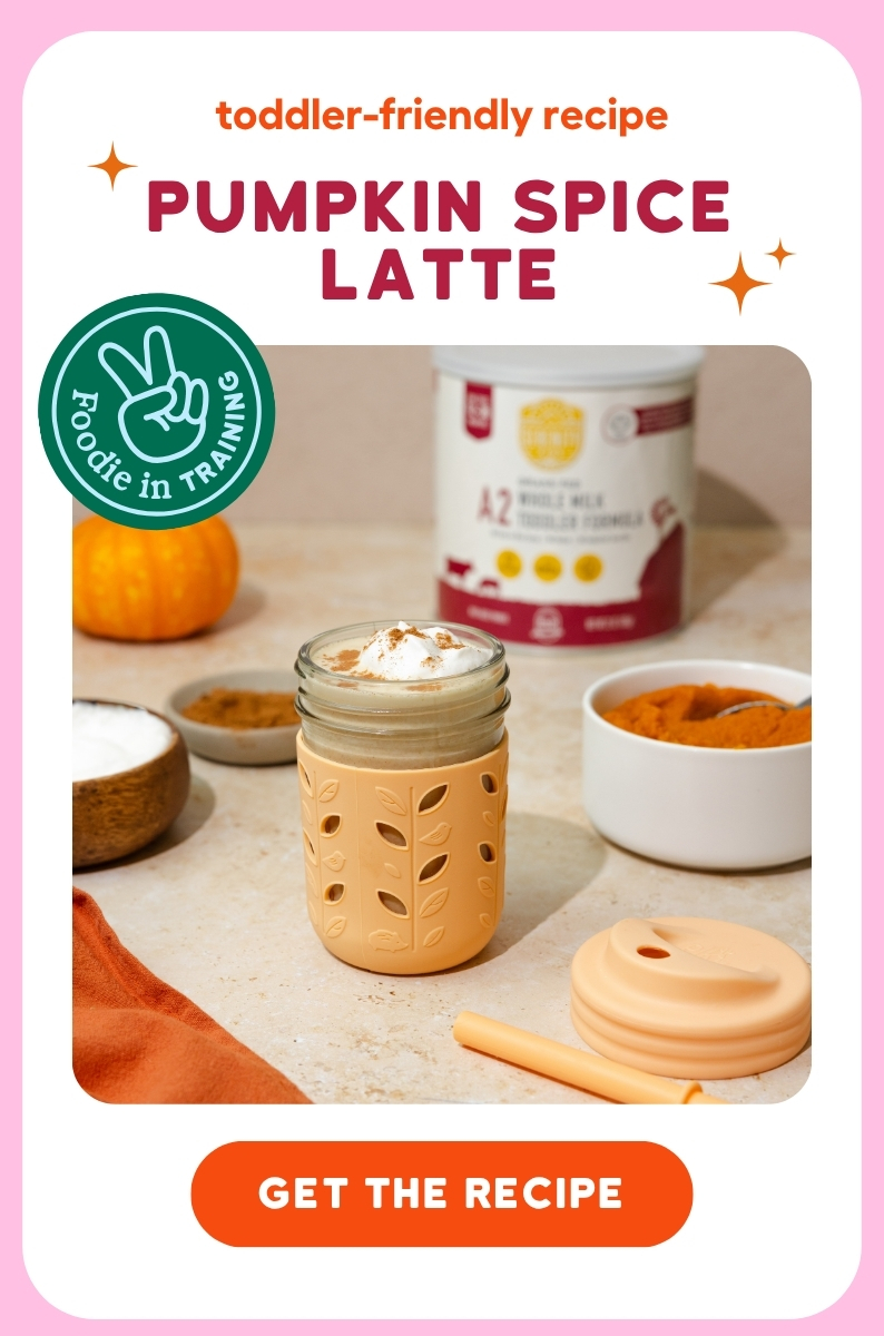 Toddler-friendly recipe | Pumpkin Spice Latte