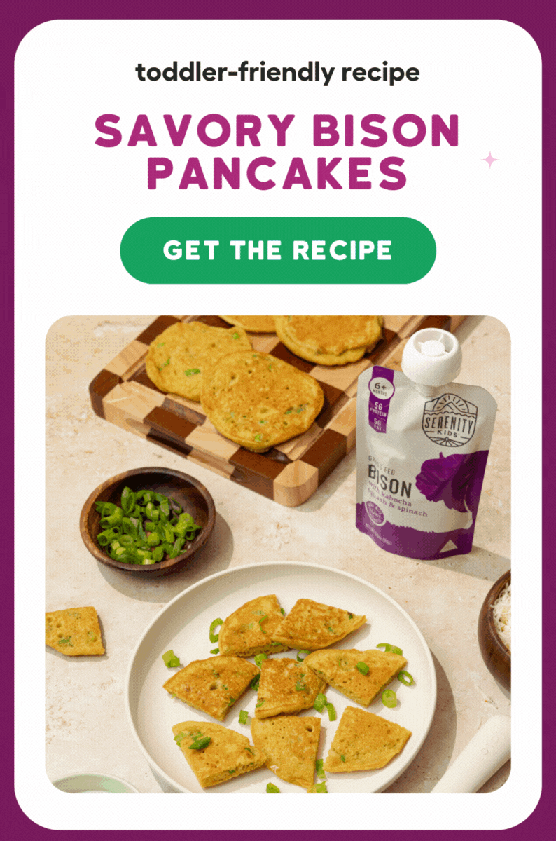 Savory Bison Pancakes - Get the Recipe!
