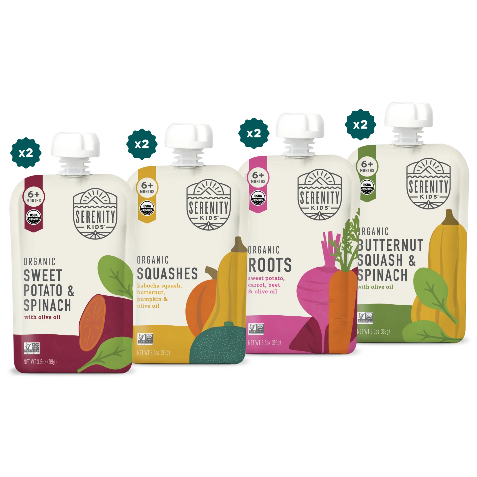Image of Organic Savory Veggies Variety Pack