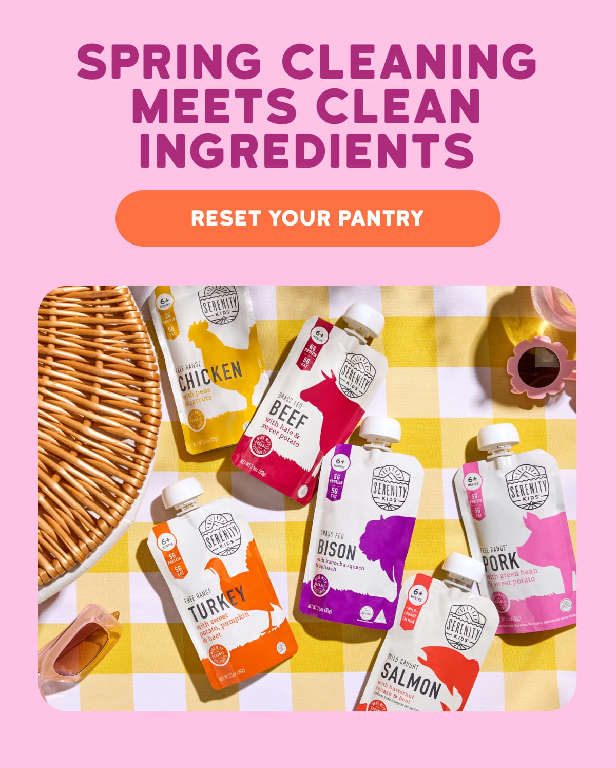 Spring Cleaning Meets Clean Ingredients