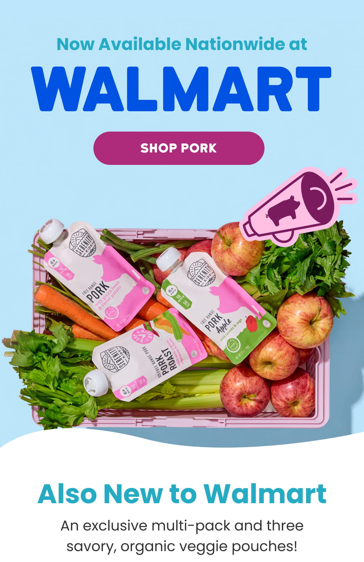 Now available nationwide at Walmart