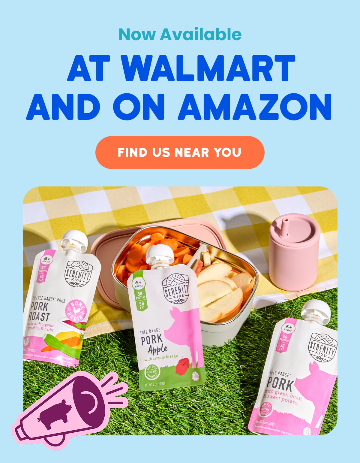 NOW AVAILABLE At Walmart And On Amazon
