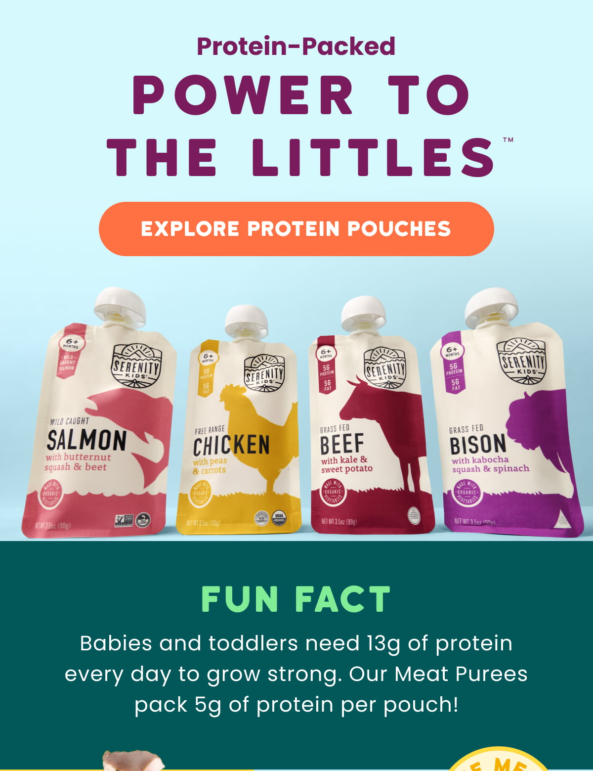 Protein-Packed Power To The Littles