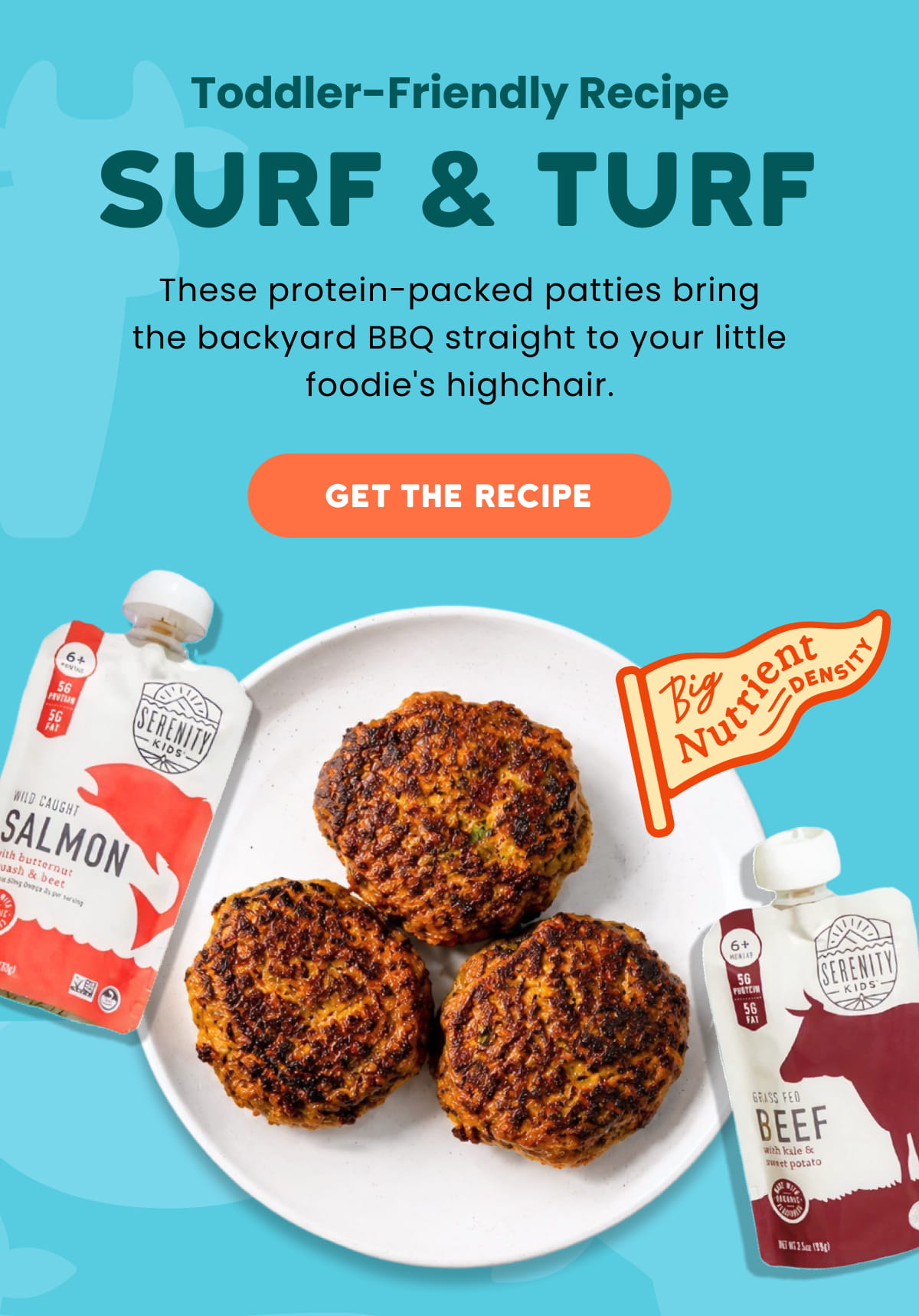 Toddler-friendly recipe: Surf & Turf