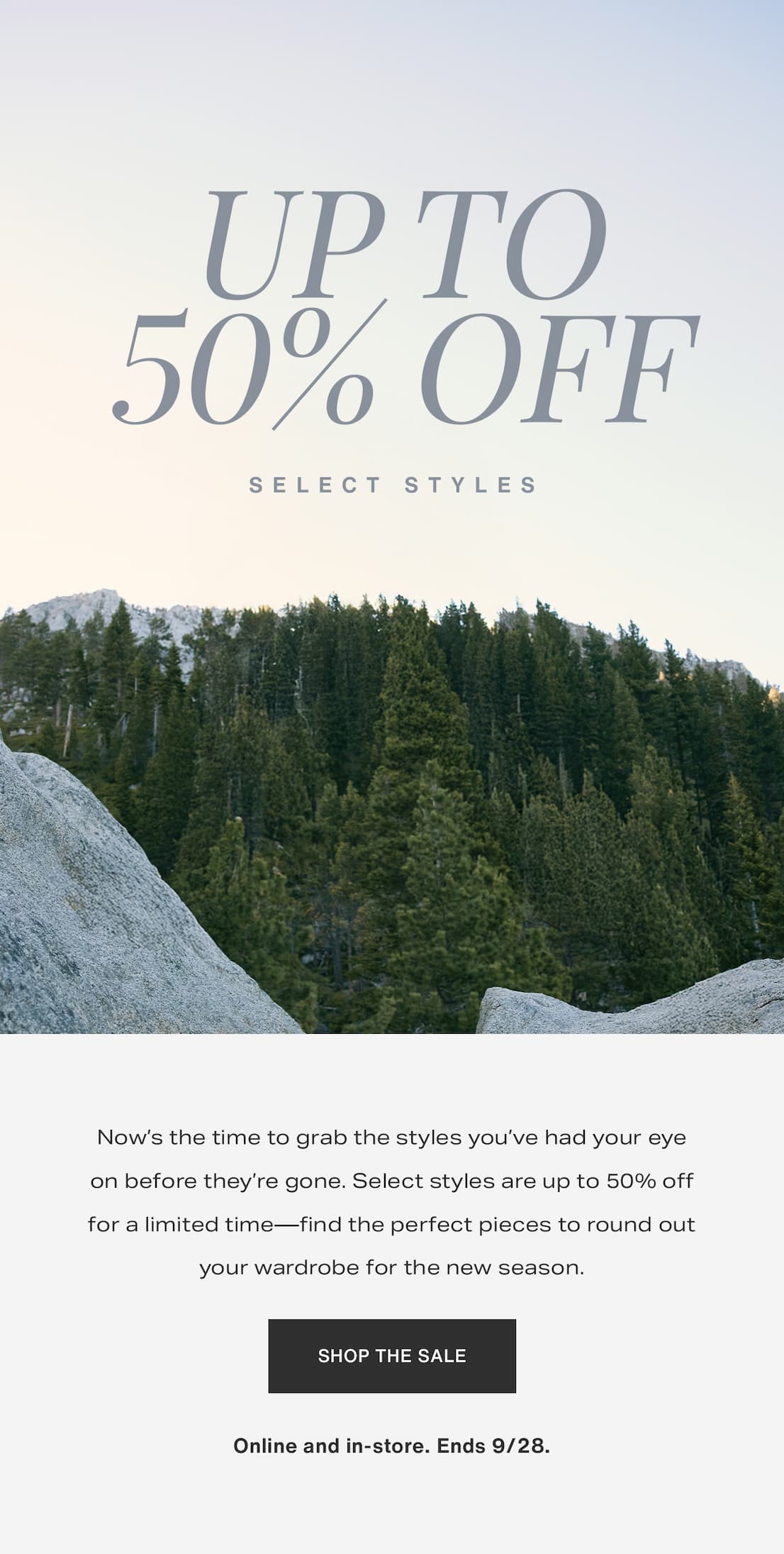 Shop the Sale