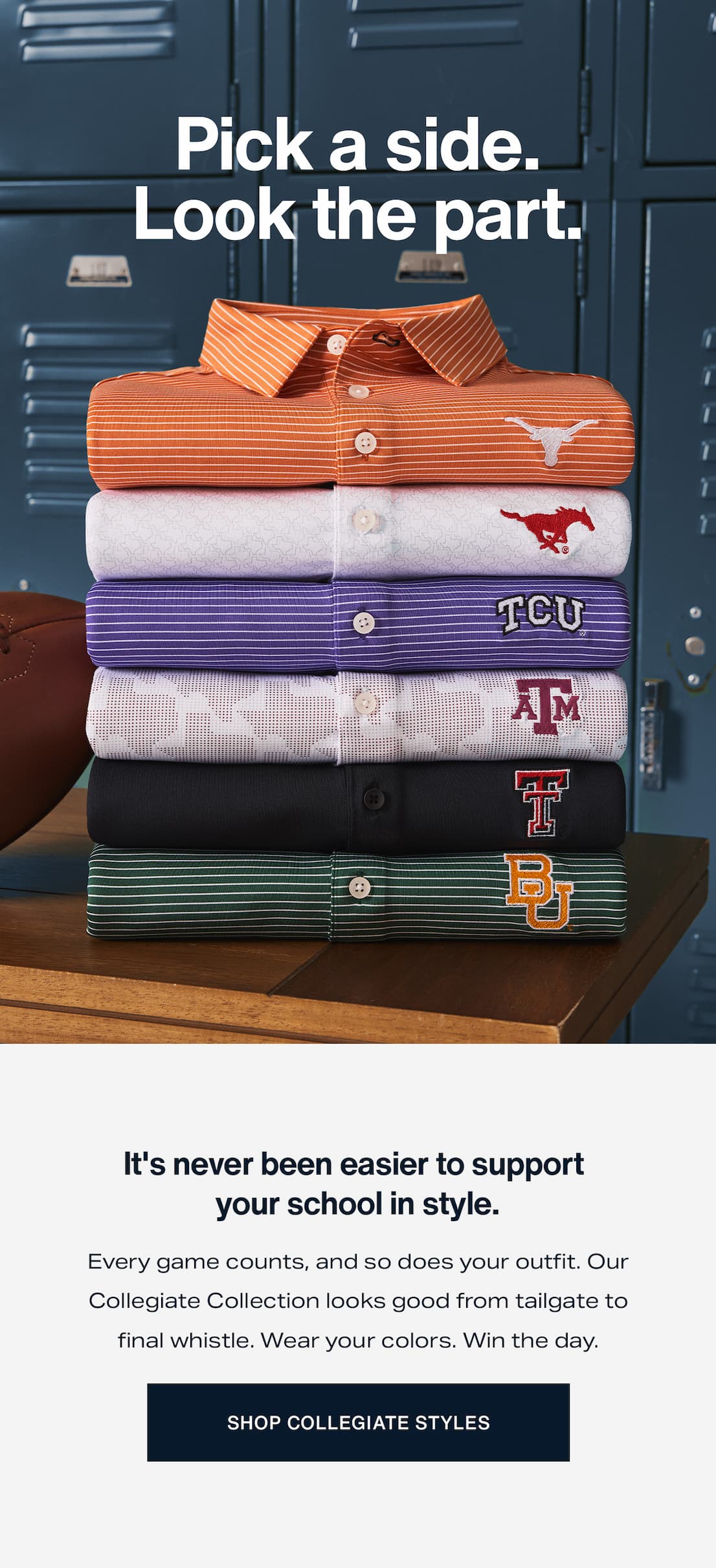 Shop Collegiate Styles