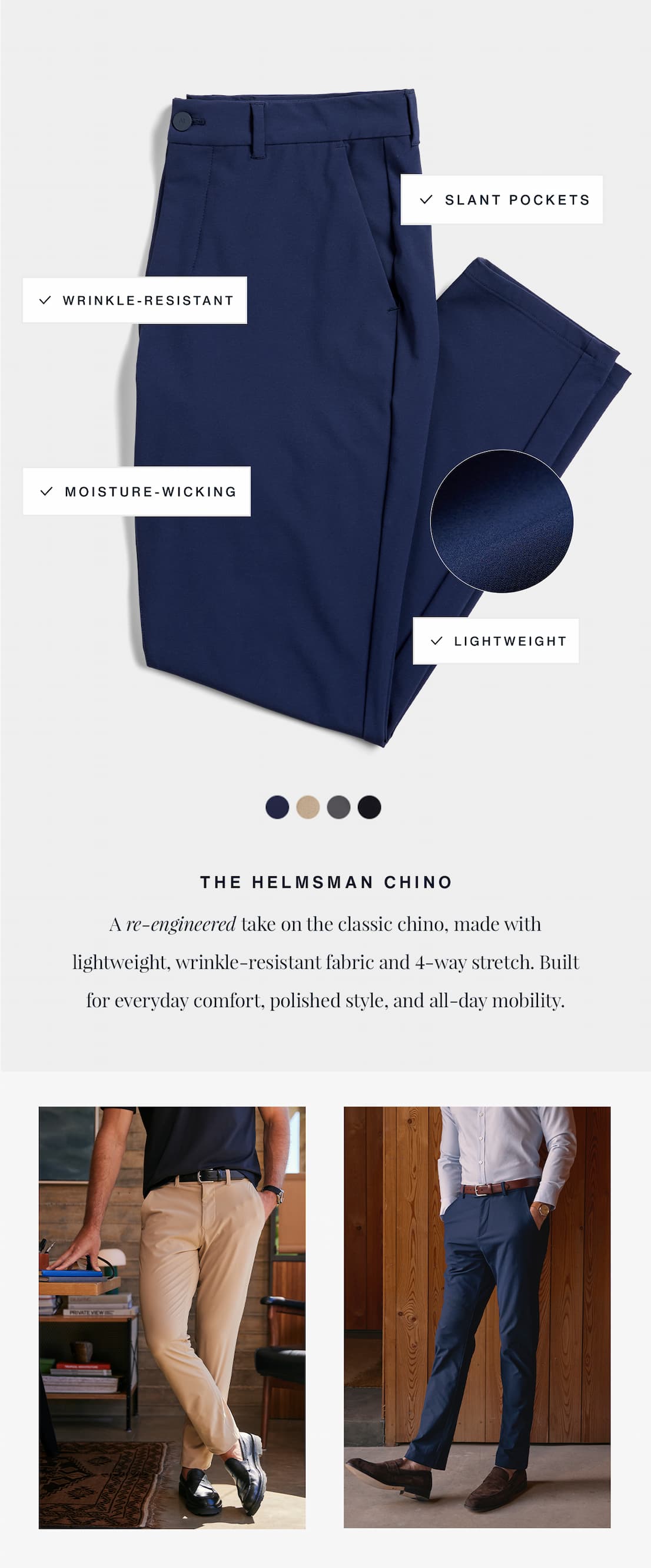 The Helmsman Chino