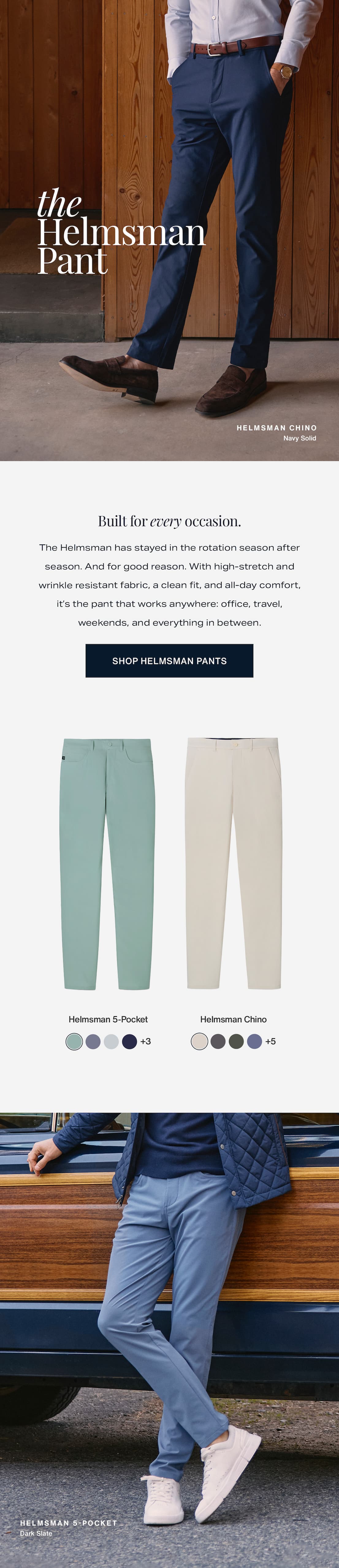 Shop Helmsman Pants