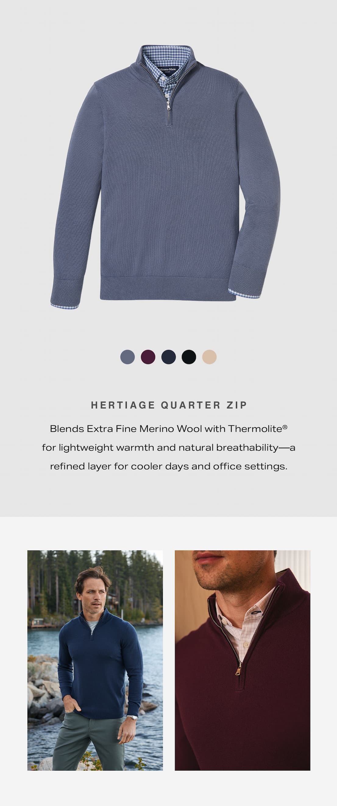 Heritage Quarter Zip
