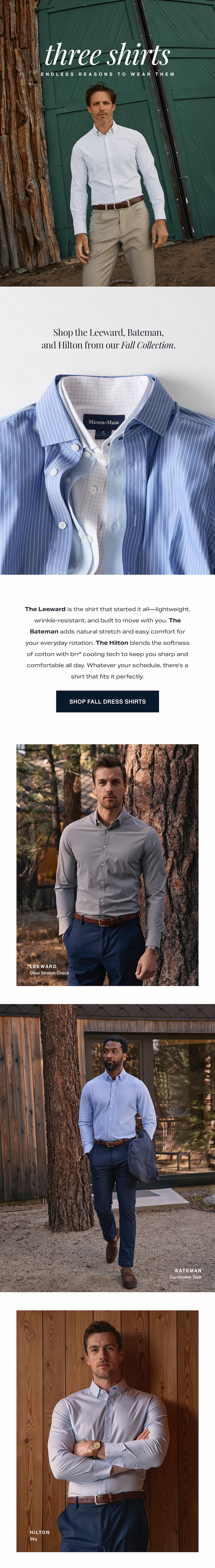 Shop Fall Dress Shirts