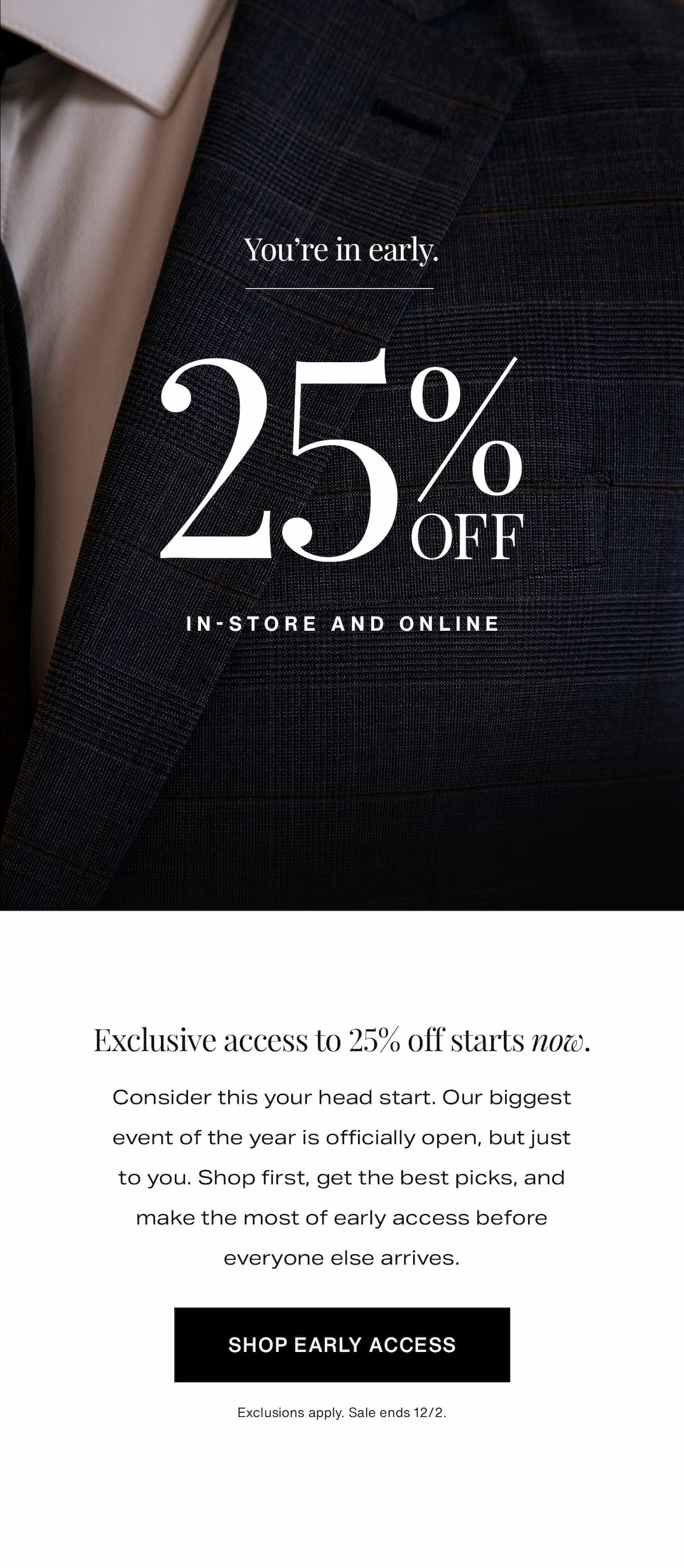 Shop Early Access
