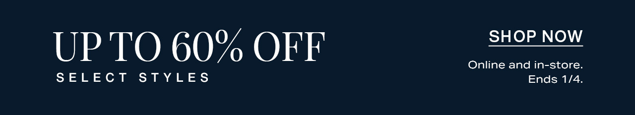 Up to 60% Off